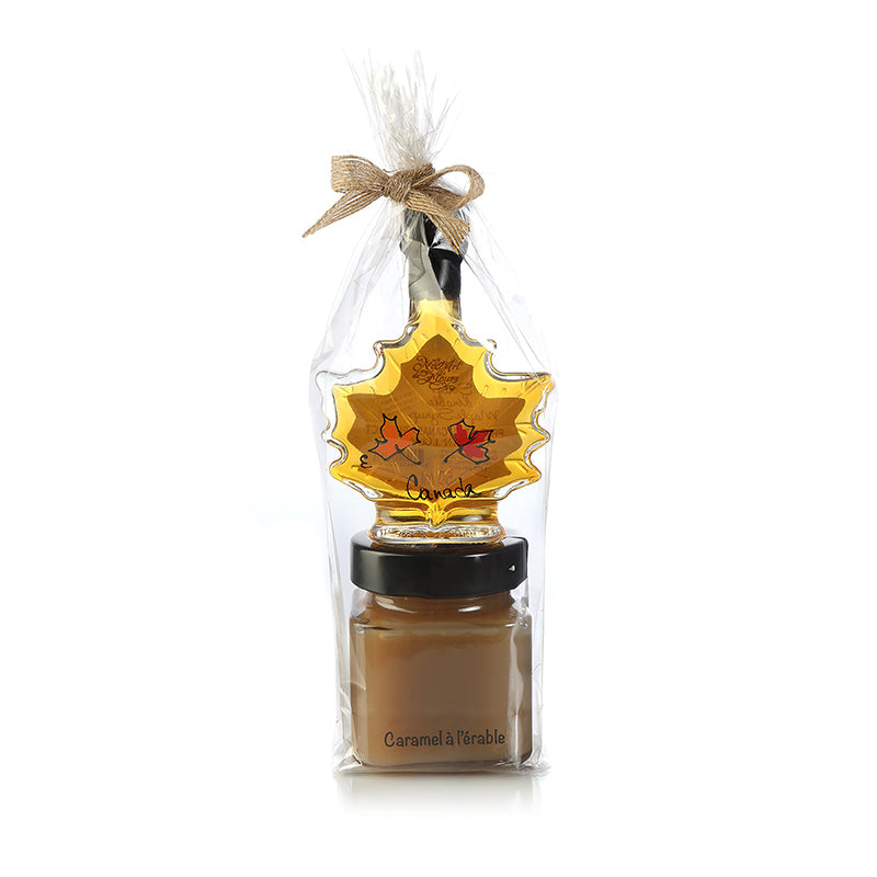 SIROP D’ÉRABLE ET CARAMEL À L’ÉRABLE