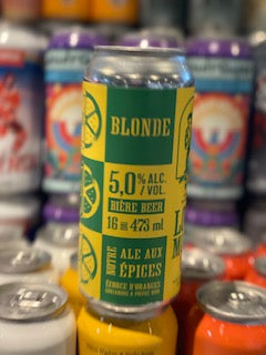 BLONDE 473ml - MICROBRASSERIE LOCOMOTIV CO